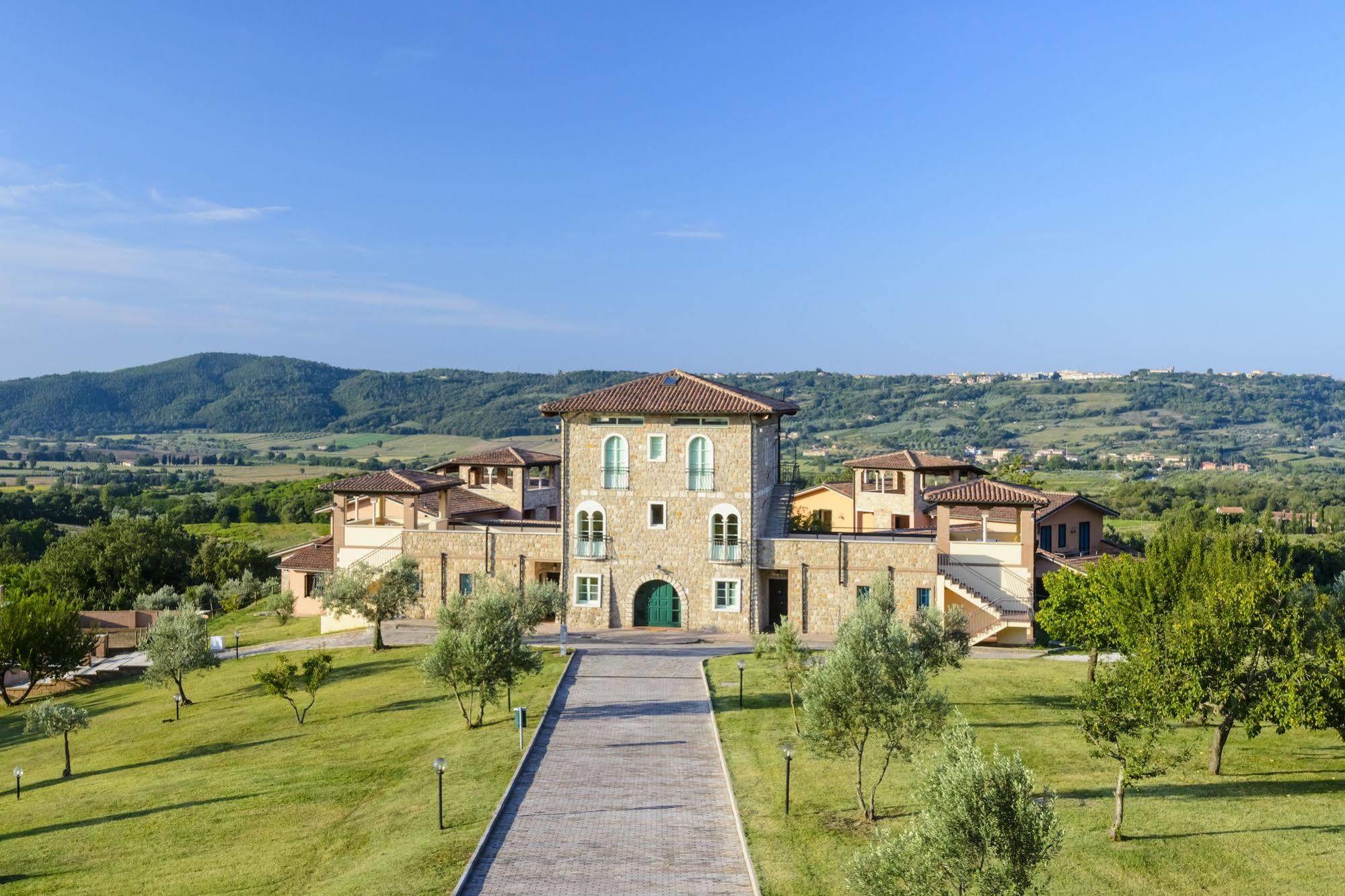 Pian Dei Mucini Resort Il Borgo Massa Marittima Eksteriør bilde